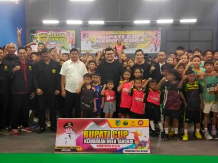 Gelar Kejurkab Bulutangkis, Kabupaten Kediri Target 2 Medali Emas di Porprov Jatim