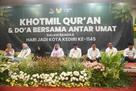 Sambut Hari Jadi Kota Kediri ke-1.145, Gelar Khotmil Qur’an