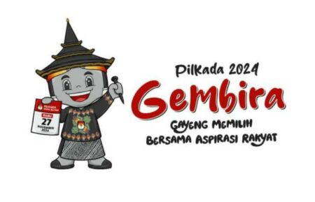 Maskot Si Gembira yang diluncurkan oleh KPU Kota Blitar, Kamis (6/6/2024). Foto/Winanto