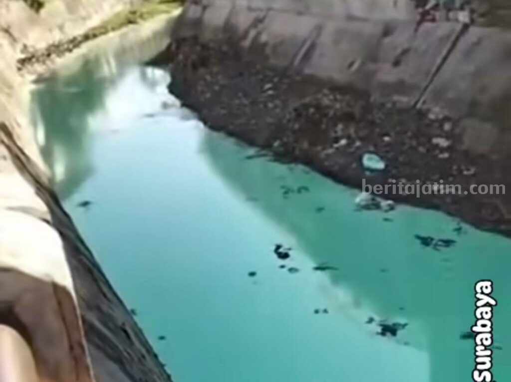 Heboh! Aliran Sungai di Surabaya Berwarna Hijau: Fenomena Sejak 3 Bulan Lalu Heboh! Aliran Sungai di Surabaya Berwarna Hijau: Fenomena Sejak 3 Bulan Lalu