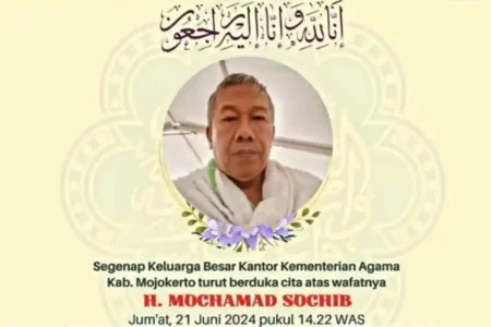 Satu Jemaah Haji Asal Mojokerto Meninggal di Tanah Suci foto beritajatim