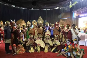 Karnaval Budaya Nusantara delegasi Kota Malang di ajang Apeksi. (Prokopim Kota Malang)