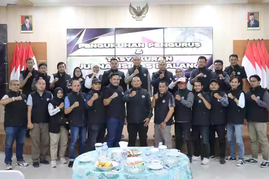 Pengurus Jurnalis Pos Malang Periode 2024-2026.