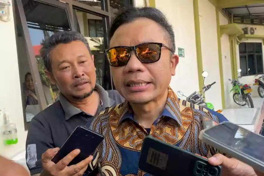 Mantan Wabup Blitar, Rahmat Santoso, Sabtu (29/06/2024). (Foto : Winanto/beritajatim.com)