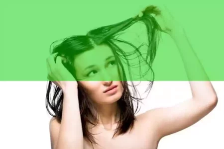 Cuaca Panas Bikin Rambut Lepek? Begini Trik Rahasia Mengatasinya Ilustrasi rambut lepek karena cuaca panas.