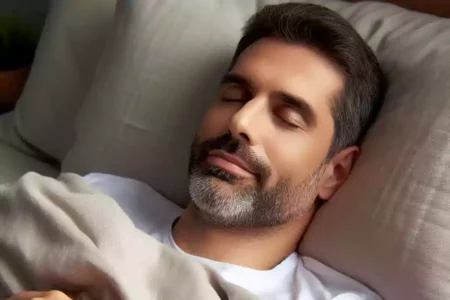 Ilustrasi tidur.