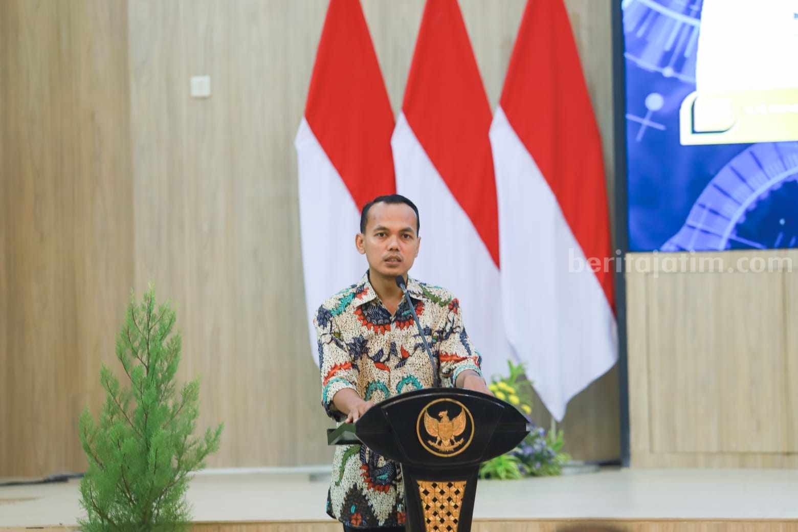 Ketua Komisi Informasi Jatim,Edi Purwanto