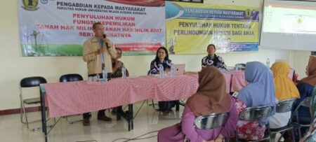 Penyuluhan Hukum oleh Fakultas Hukum Universitas Wijaya Kusuma Surabaya di Dukuh Kapasan