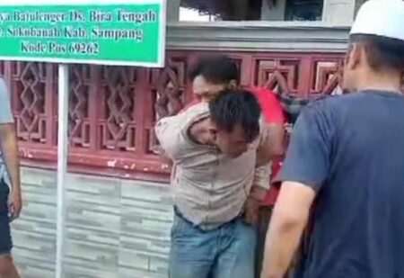 Kepergok Mencuri, Warga Sampang Nyaris Babak Belur