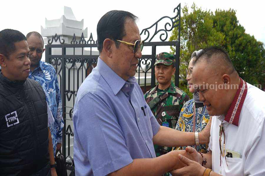 SBY dan Bendahara Demokrat Jatim, Agung Mulyono.