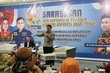 Emil Dardak Ajak Koperasi Melek Megatren Dunia