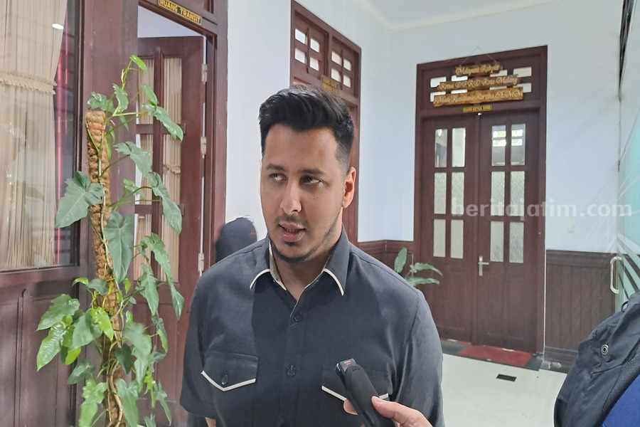 Sekretaris DPC Partai Gerindra Kota Malang, Rimzah.