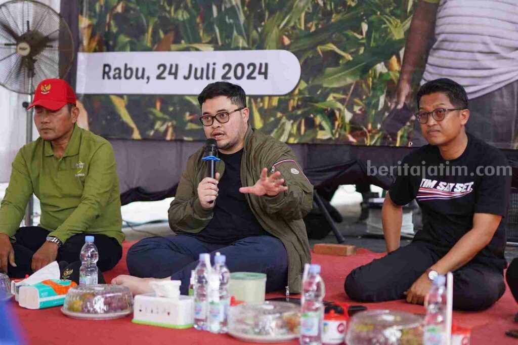 Diskusi Bareng Petani, Bupati Kediri Petakan Potensi Pertanian Jagung
