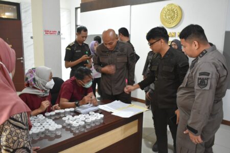 Kejari Tanjung Perak Tes Urine Para Pegawai, Ada Apa?