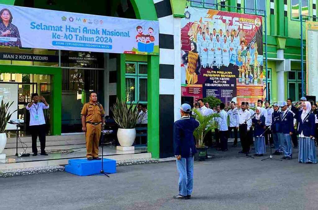 Peringatan HAN 2024, Pemkot Kediri Komitmen Lindungi Anak-anak.