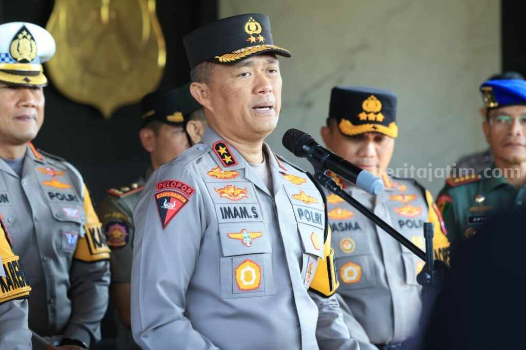 Kapolda Jatim Irjen Pol Imam Sugianto