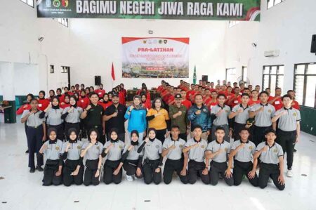 Ini Motivasi Pj Wali Kota Kediri Beri Motivasi pada Calon Paskibraka