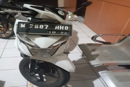 Dua Pencuri Motor di Malang Ditangkap Setelah Kecelakaan Barang Bukti Curanmor