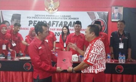 Bupati Hendy Siap Jalankan Isi Surat Tugas Pilkada Jember dari PDI Perjuangan