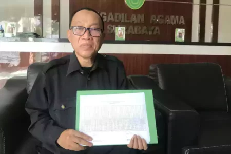 Ribuan Pasutri di Surabaya Ajukan Cerai, Pemohon Didominasi Perempuan Humas PA Surabaya Dr Tamat Zaifudin SH MH.