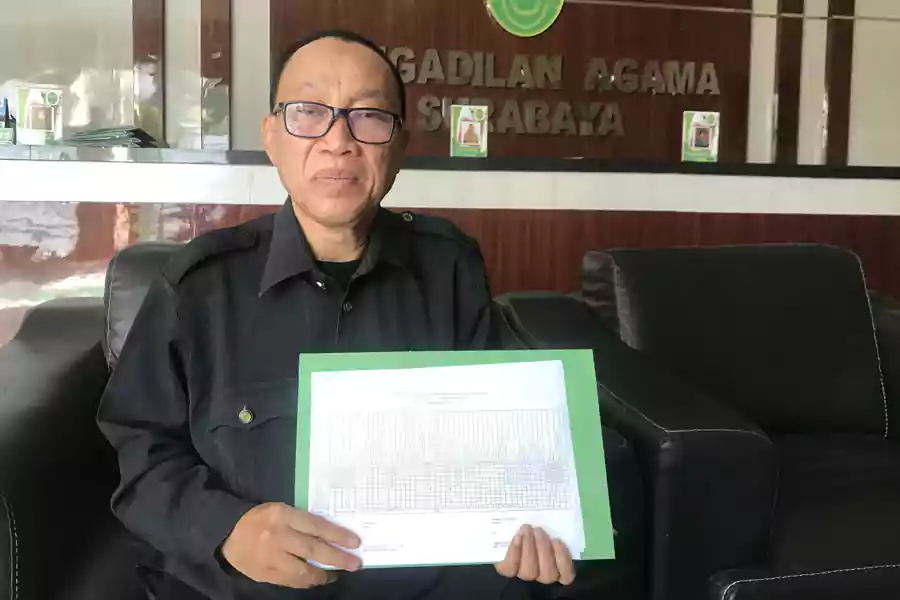 Humas PA Surabaya Dr Tamat Zaifudin SH MH.