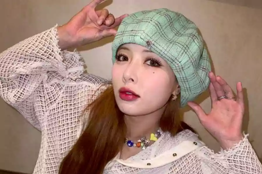 Hyuna yang akan segera menikah dengan Yong Jun Hyung. (Instagram/@hyunah_aa)