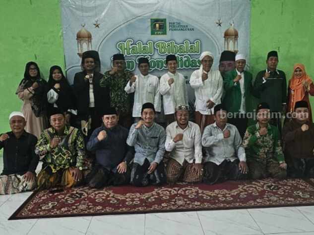 Pengurus DPC PPP Sumenep usai koordinasi pendaftaran bacabup.