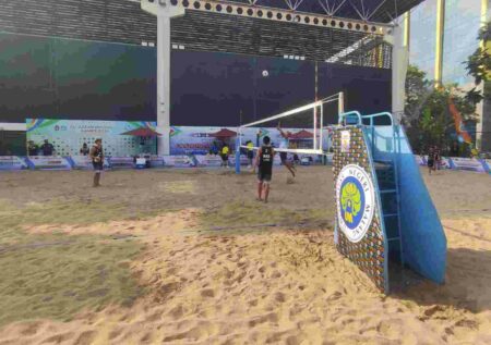 UM Tuan Rumah Voli Pantai AUG, Rektor Ingatkan Jaga Sportivitas