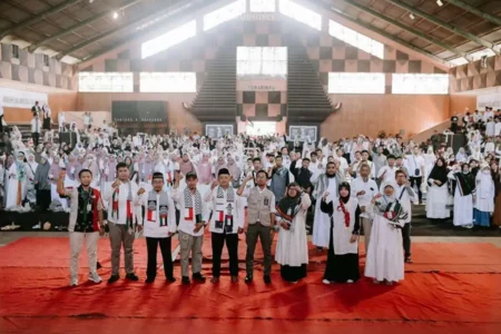 Ribuan Warga Pacitan Aksi Solidaritas untuk Palestina