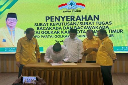 PKB dan Golkar Sepakat Usung Adi Wibowo-M Nawawi di Pilwali Pasuruan