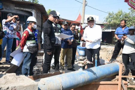 Jalan Banjarsari-Dukuhtengah Buduran Dibeton, Warga Minta Jembatan juga Ditinggikan