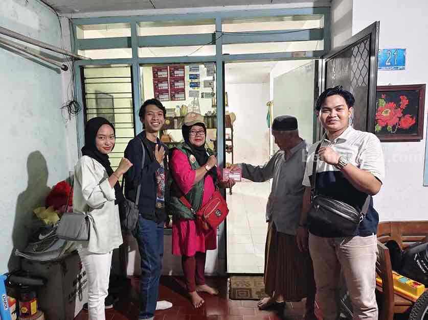 PPDP Gubeng Surabaya Lakukan Coklit Data Pemilih