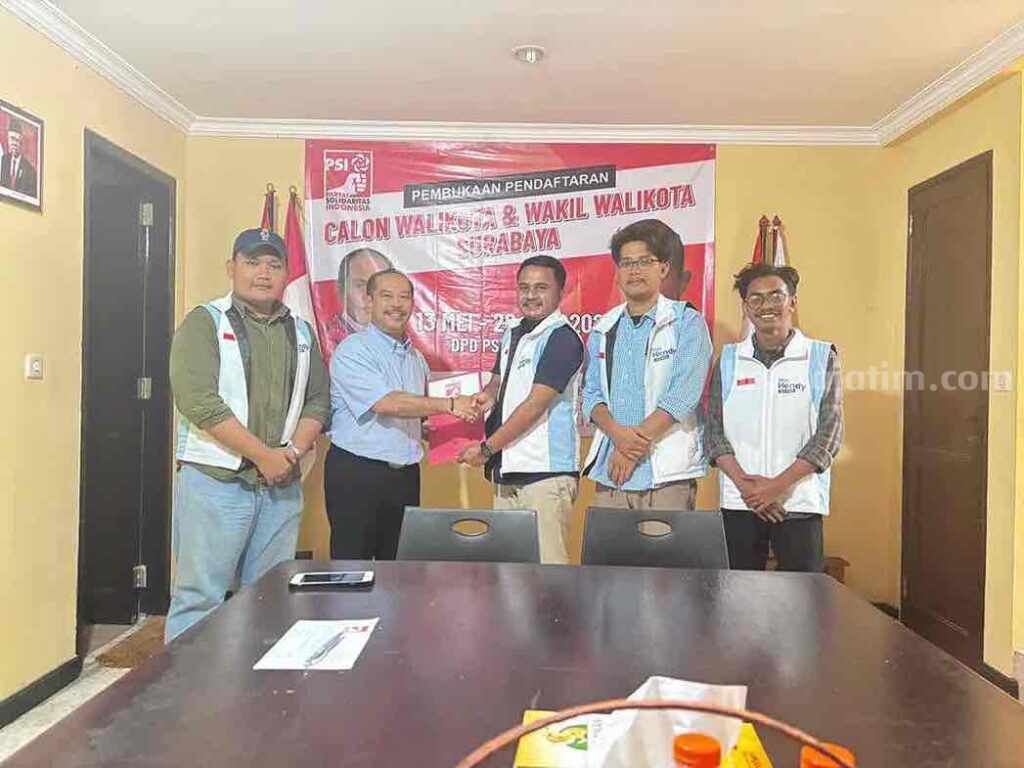 Pilwali Surabaya, Hendy Setiono Ikuti Arahan Kaesang Pangarep foto beritajatim