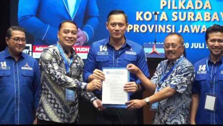 Sah! Demokrat Rekom Eri Cahyadi - Armuji di Pilwali Surabaya