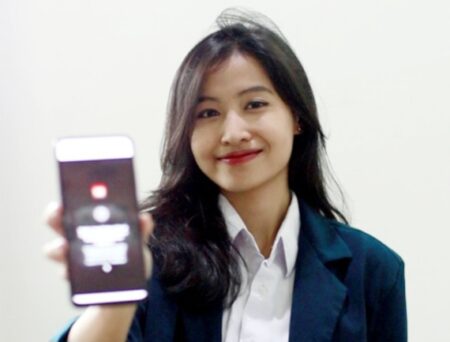 Dinda, pembuat Virtual Field Trip Kelenteng Eng An Kiong Buatan Mahasiswa UB untuk Diplomasi Digital (Foto: Istimewa)