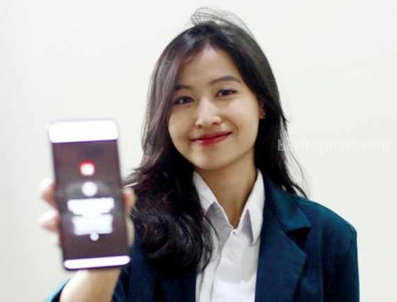 Dinda, pembuat Virtual Field Trip Kelenteng Eng An Kiong Buatan Mahasiswa UB untuk Diplomasi Digital (Foto: Istimewa)