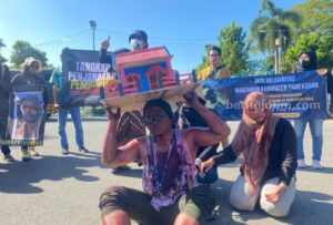 Solidaritas Wartawan Pamekasan untuk Rico Sempurna Pasaribu