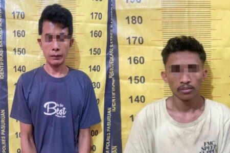 Dua Hari, Polres Pasuruan Amankan Dua Pengedar Narkoba