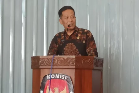 Launching Pilbup, KPU Ponorogo Hadirkan Guyon Waton foto beritajatim