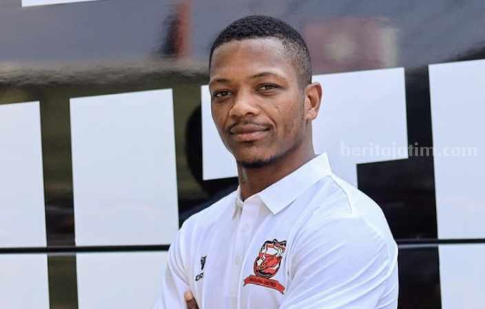 Maxuel Cassio, diplot sebagai penyerang anyar Madura United FC Musim 2024-2025.