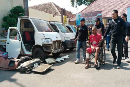 Dijual 12 Juta/Unit, Polres Pasuruan Kota Amankan Komplotan Maling Pikap