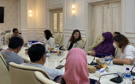 DFAT Australia Bersama PMI Gelar FGD di Pamekasan Suasana FGD DFAT Australia bersama Pemkab Pamekasan, di Ruang Pertemuan Rato Ebhu Pamekasan, Kamis (25/7/2024).
