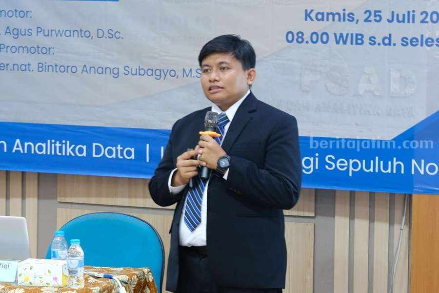 Muhammad Taufiqi, Mahasiswa Doktoral dari Departemen Fisika ITS Surabaya.