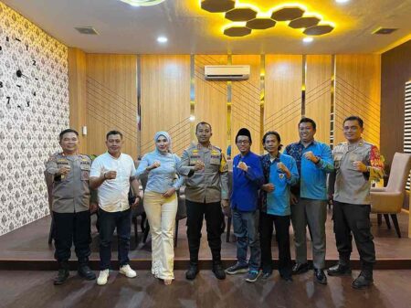 KNPI Jalin Sinergitas Program dengan Polres Kediri Kota