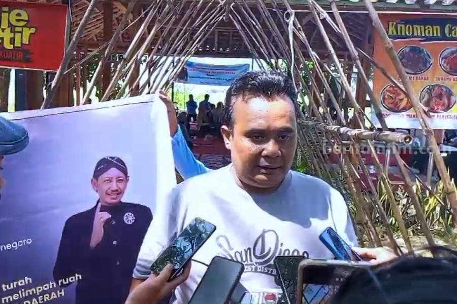Presidium Aliansi Relawan Prabowo Gibran Jawa Timur, Aven Januar Usai Deklarasi Dukungan Achmad Muhatarul Huda sebagai bakal calon Bupati Bojonegoro dalam Pilkada 2024.