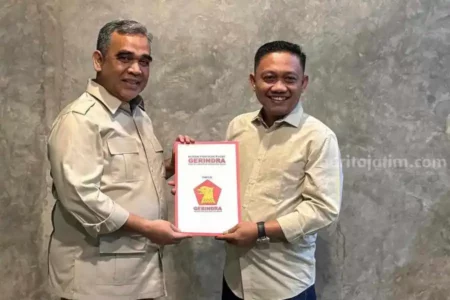 Gerindra Beri Rekom ke Katino-Zidna di Pilwali Kediri 2024