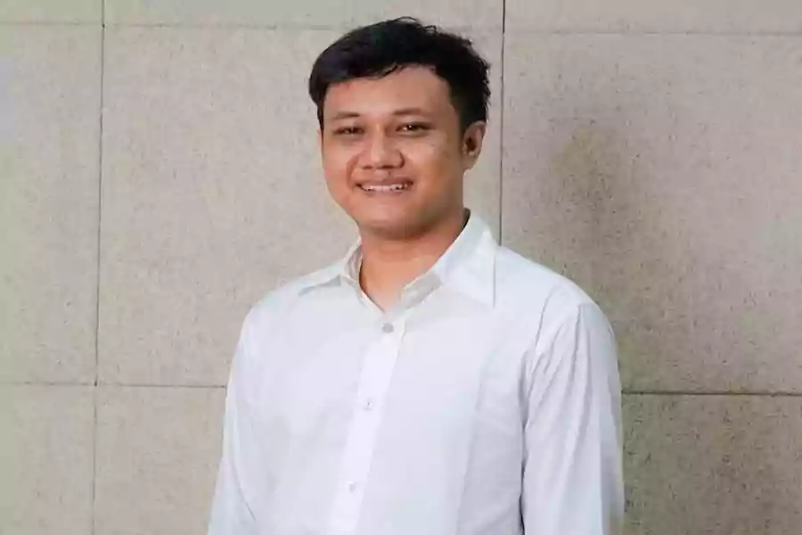 Ketua Relawan CS Eri Cahyadi, Escha Islami Anwar.