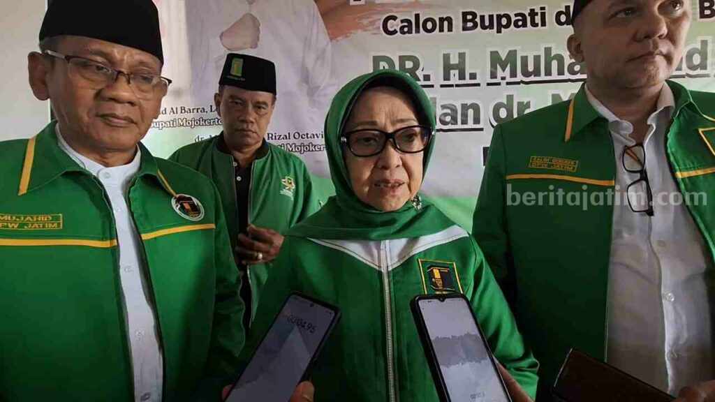 Ketua DPW PPP Jawa Timur, Mundjidah. [Foto : Misti/beritajatim.com]