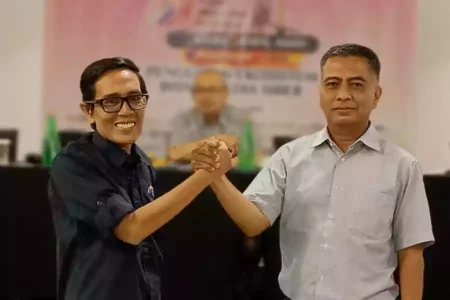 Terpilih Aklamasi, Ainun Ketua AMSI Jatim dan Amir Tejo Sekretaris Yatimul Ainun sebagai Ketua AMSI Jatim dan Amir Tejo sebagai sekretaris AMSI Jatim periode jabatan 2024-2028.
