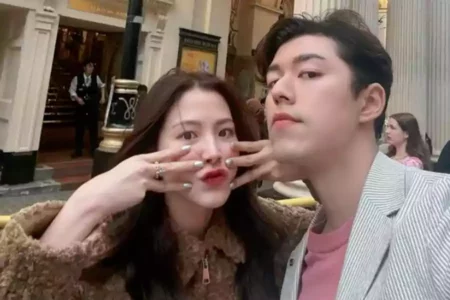 Tak Dapat Restu, Pasangan Thailand Nine Naphat dan Baifern Pimchanok Resmi Putus Nine Naphat dan Baifern Pimchanok saat masih menghabiskan waktu berlibur bersama. (Instagram/@baifernbah)